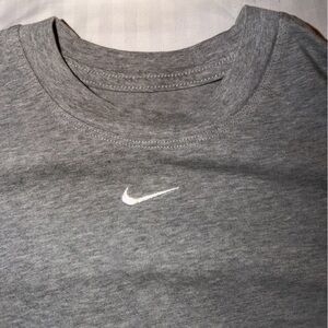 Nike Heather Gray Loose Fit Tee